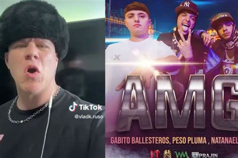 Canta En Ruso El Amg De Peso Pluma Y Natanael Cano Así Suena