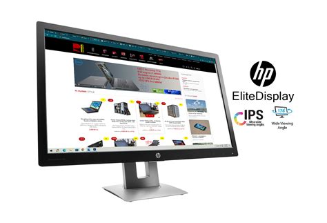 Монитор HP EliteDisplay E272Q 27 inch IPS 2560x1440 HDMI DisplayPor