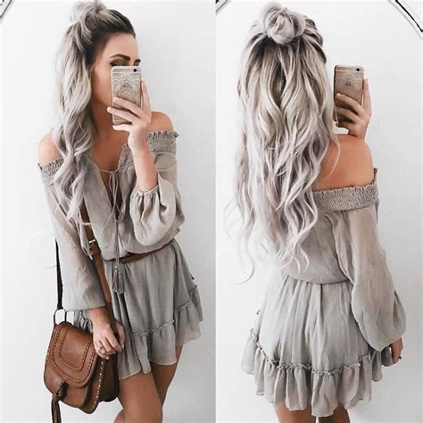 Venetian Dress Khaki Saboskirt • 341k Likes Hair Styles Ombre