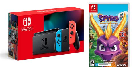 Latest model Nintendo Switch + Spyro Trilogy for $304 shipped ($340 ...