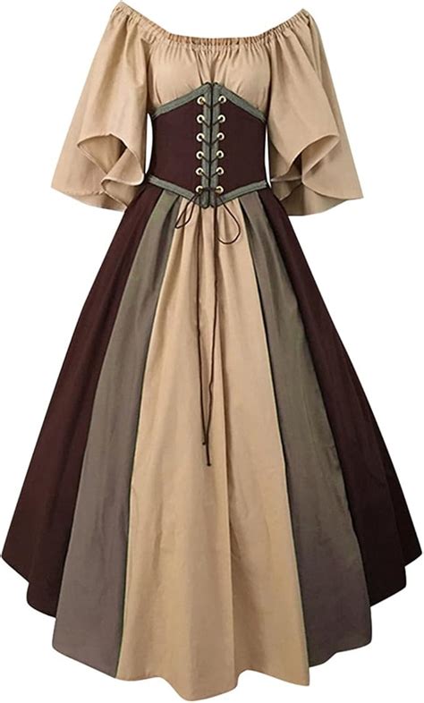 Zynic Renaissance Dress Women Medieval Dress Renaissance Costumes For Women Fairy Halloween