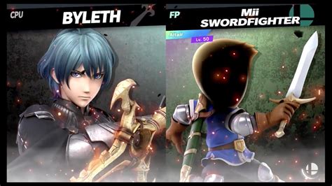 Super Smash Bros Ultimate Amiibo Fights Byleth Co Request