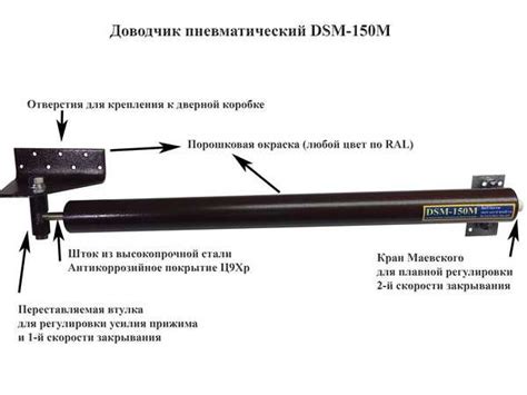 Доводчик на калитку уличный морозостойкий: пневматический, вертикальный ...