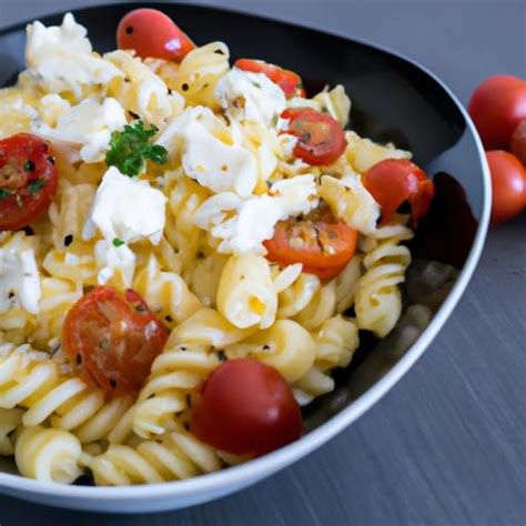 Pasta Con Tomates Cherry Y Queso Feta Sin Horno Thermomix Recetario