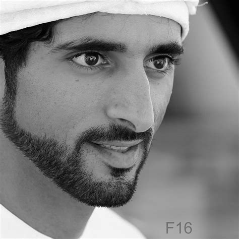 Crown Prince Fazza Of Dubai — Beautiful In Black And White A Newly