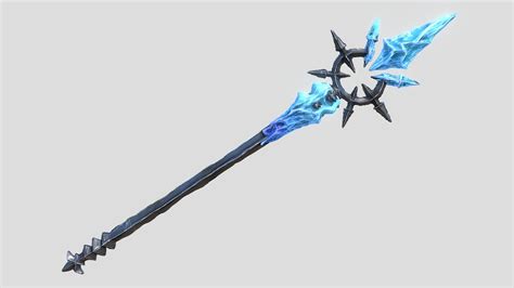 Spear Ice Weapon Military Melee - 3D model by mtereckhovaa [0689460] - Sketchfab