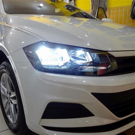 Lampada Led Volkswagen VW Gol G4 G5 G6 G7 Par De LEd Super BRanca Sem