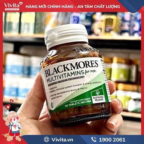 Blackmores Multivitamin For Men H Tr T Ng C Ng Sinh L Nam