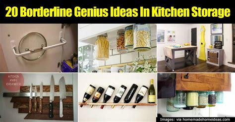 20 Borderline Genius Ideas In Kitchen Storage Home Garden Pulse