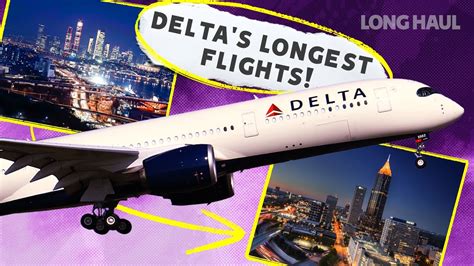 These Are Delta Air Lines 5 Longest Flights Right Now Youtube