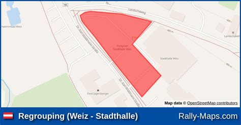 Karte Regrouping Weiz Stadthalle Rally Weiz Ert