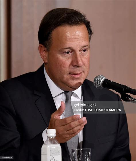 Panamanian President Juan Carlos Varela Delivers His Speech During News Photo Getty Images