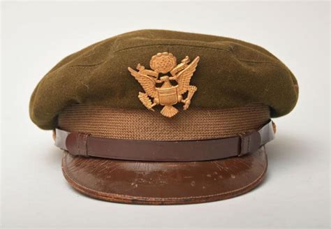 Regimentals Usa Wwii Officers U S Army Air Force Crusher Cap