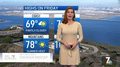 Dagmar Midcap’s Evening Forecast For July 6 2023 Nbc 7 San Diego