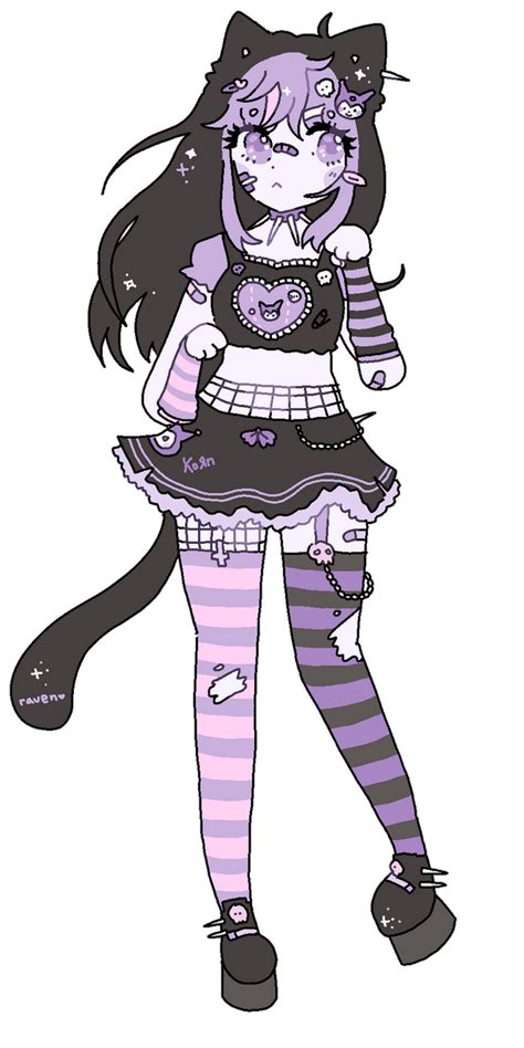 Kuromi Goth By Ravensramen On Deviantart