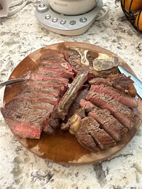 5 Lb Steak For Dinner Tastes Better Than Mastros R Steak