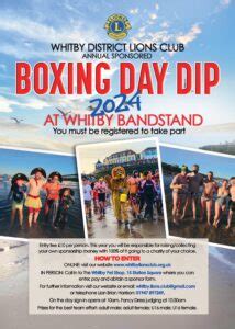 Boxing Day Dip – Whitby District Lions Club