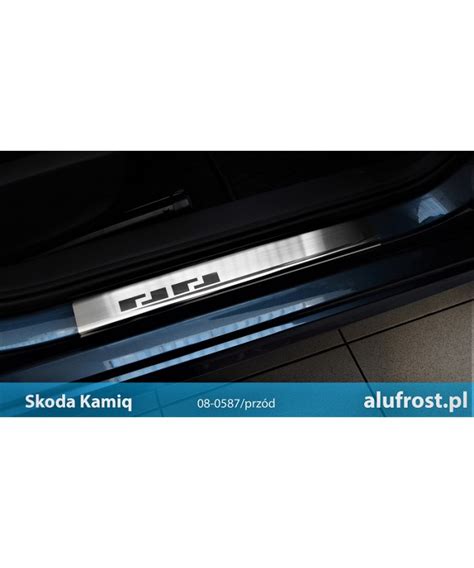 Nakładki progowe SKODA KAMIQ KAMIQ FL 4296 Alufrost