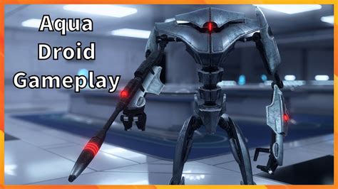 Aqua Droid Gameplay Star Wars Battlefront 2 Youtube