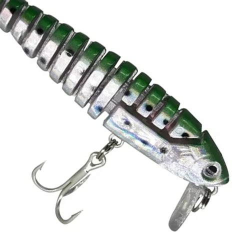 Isca Artificial Articulada Meia Água Maruri Strik Minnow 75 Cor 5 é