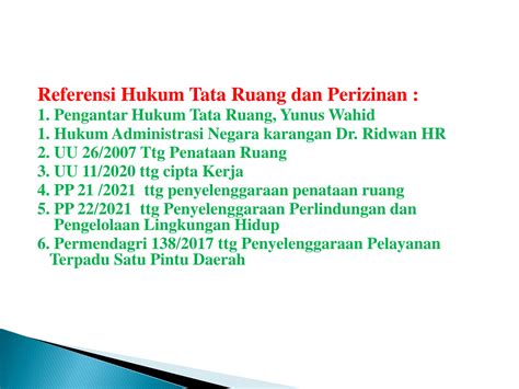 Solution Hukum Tata Ruang Dan Perizinan 9 Studypool