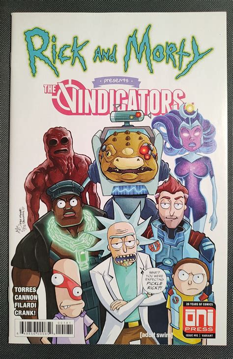 Rick And Morty Presents The Vindicators Brain Trust Cover