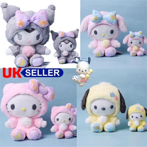 Cartoon Kuromi Plush Stuffed Toy My Melody Hello Kitty Cinnamoroll Sanrio Dolls £1559 Picclick Uk