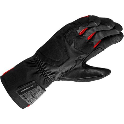 Spidi Alu Pro Evo H2Out Gloves Black Red FREE UK DELIVERY