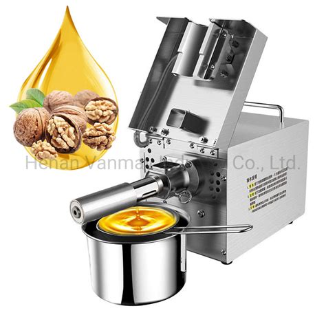 Small Cold Walnut Press Oil Machine Sesame Sunflower Seed Oil Press