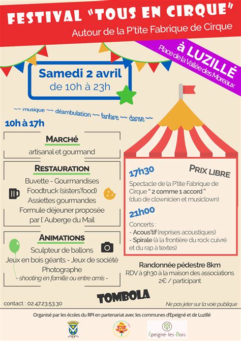 Festival Tous En Cirque Commune De Luzill