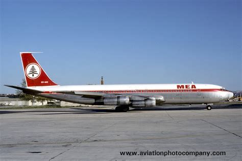 The Aviation Photo Company Boeing 707 Mea Middle East Airlines