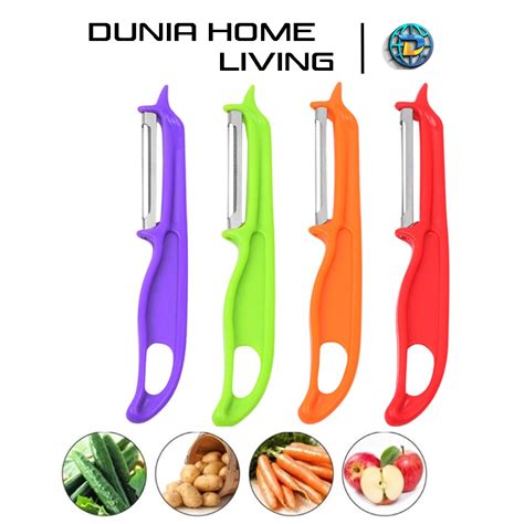 Jual DUNIA HOME LIVING PISAU BUAH STAINLESS PISAU PENGUPAS KULIT BUAH