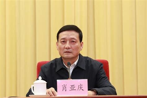 工信部部长肖亚庆被查 时事财经 红歌会网