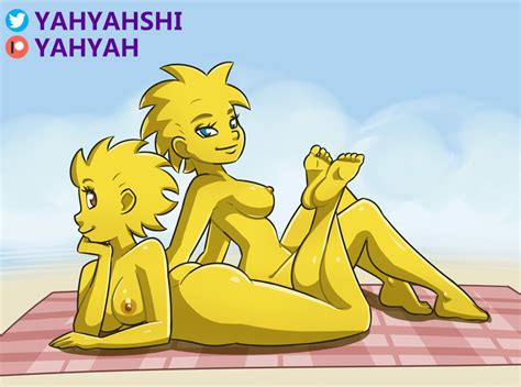 Lisa And Mags At Nude Beach By Yahyah Hentai Foundry