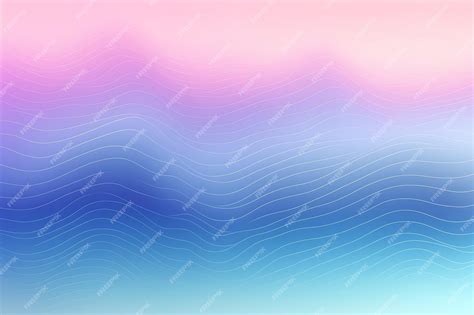 Premium Photo | Aesthetic wave gradient background with pink and blue