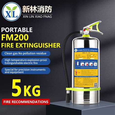 Factory Sale Cylinder Filled With Fm Gas Clean Agent Hfc Ea Fire