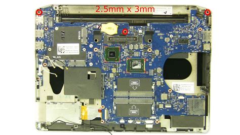 Dell Latitude E6220 Motherboard Removal And Installation