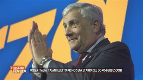 Forza Italia Tajani Eletto Primo Segretario Del Dopo Berlusconi