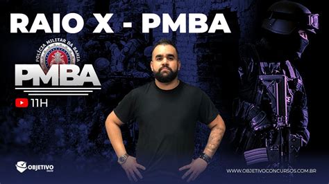 SAIU EDITAL Raio X PMBA AO VIVO Prof Lucas Neto YouTube