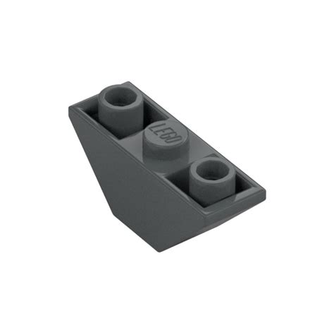 Lego Dark Stone Gray Slope X Inverted Double