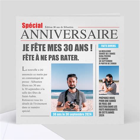 Carte Invitation Anniversaire Ans Humour Texte D Anniversaire