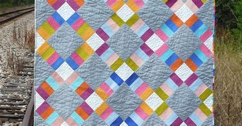 Quilting Land Jelly Roll Railway Quilt