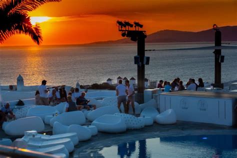 Gay Sunset Bar At Elysium Mykonos Gay Bar In Mykonos Travel Gay