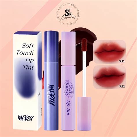 Son Kem Merzy Soft Touch Lip Tint Ver 1 Ver 2 SL1 SL2 SL3 SL4 SL5 SL6