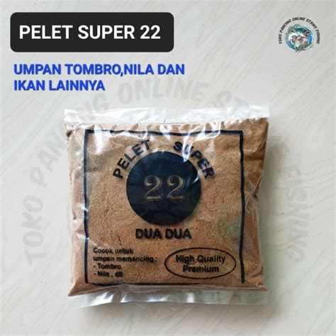 Jual PELET SUPER 22 UMPAN NILA DAN TOMBRO IKAN MAS Shopee Indonesia