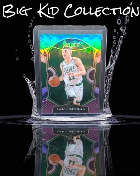 Panini Select Payton Pritchard Rc Concourse Green White Purple