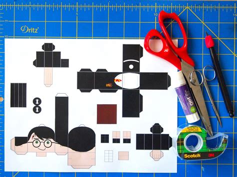 Harry Potter Papercraft 6 Steps With Pictures Instructables