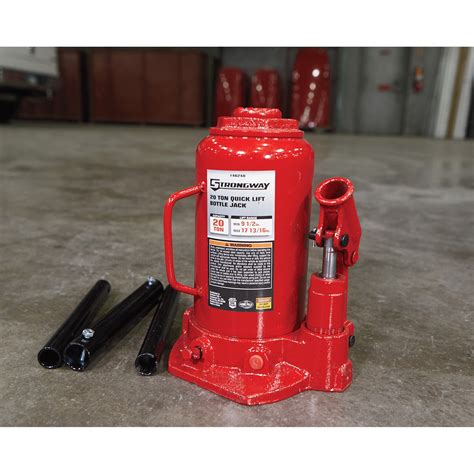 Strongway Ton Hydraulic Quick Lift Bottle Jack Northern Tool