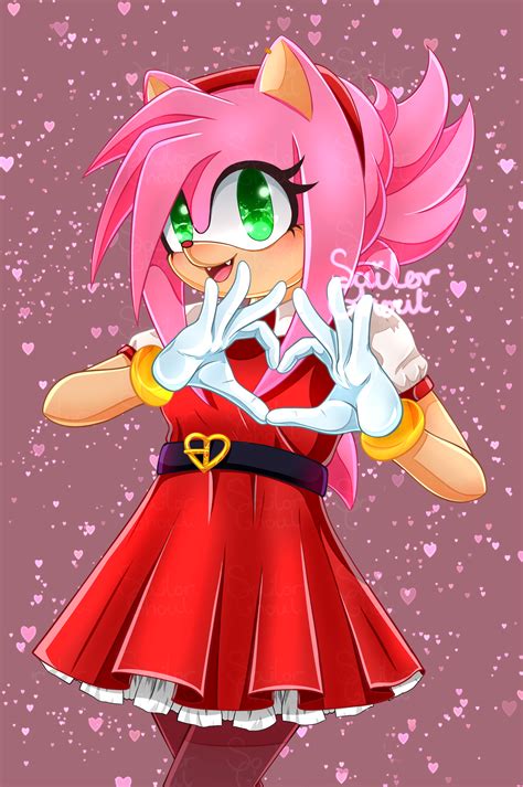 🌹amy Rose Fanart🌹 Rsonicthehedgehog