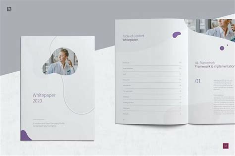 Best White Paper Templates For Word Indesign Design Shack